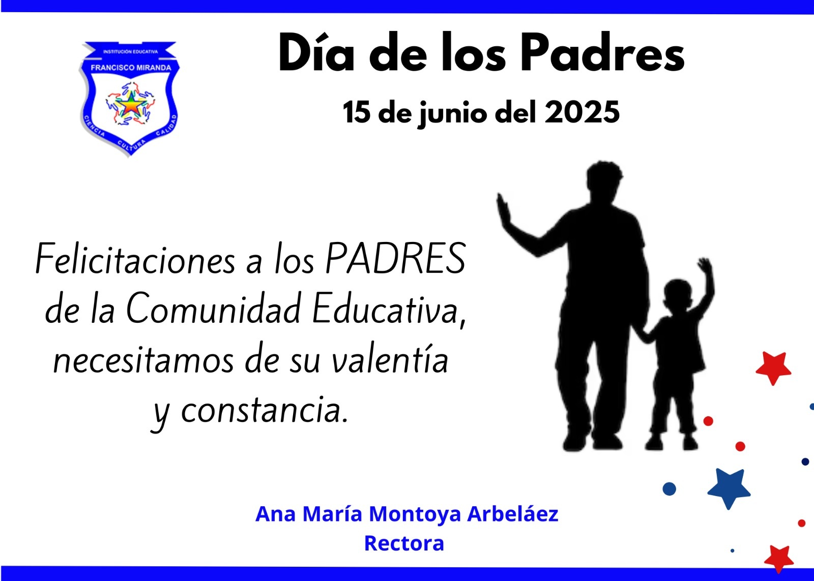 Felicidades a los Padres